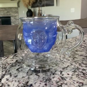 Haunted Mansion Glass Double Walled Coffee Mug